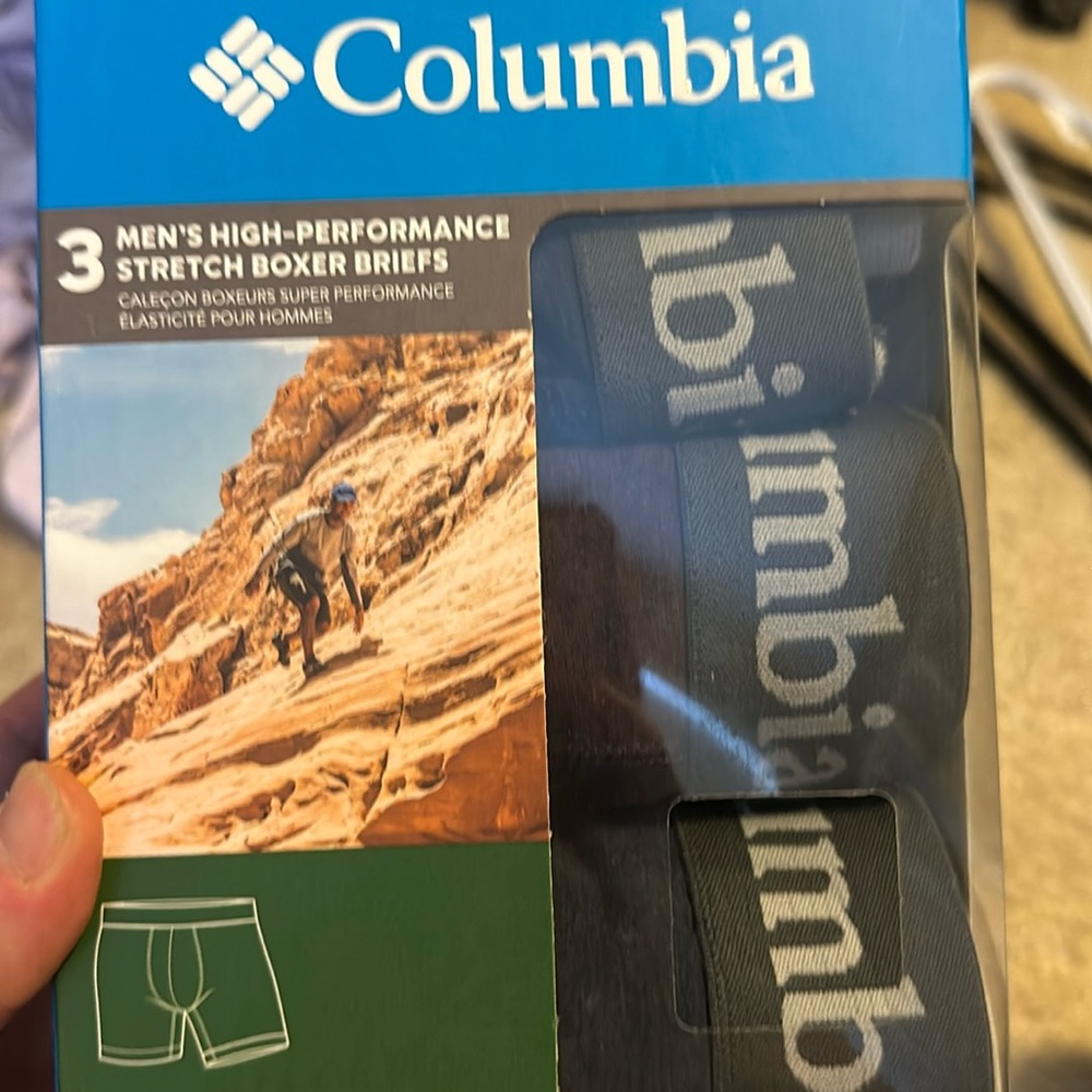 COLUMBIA BOXER BRIEFS